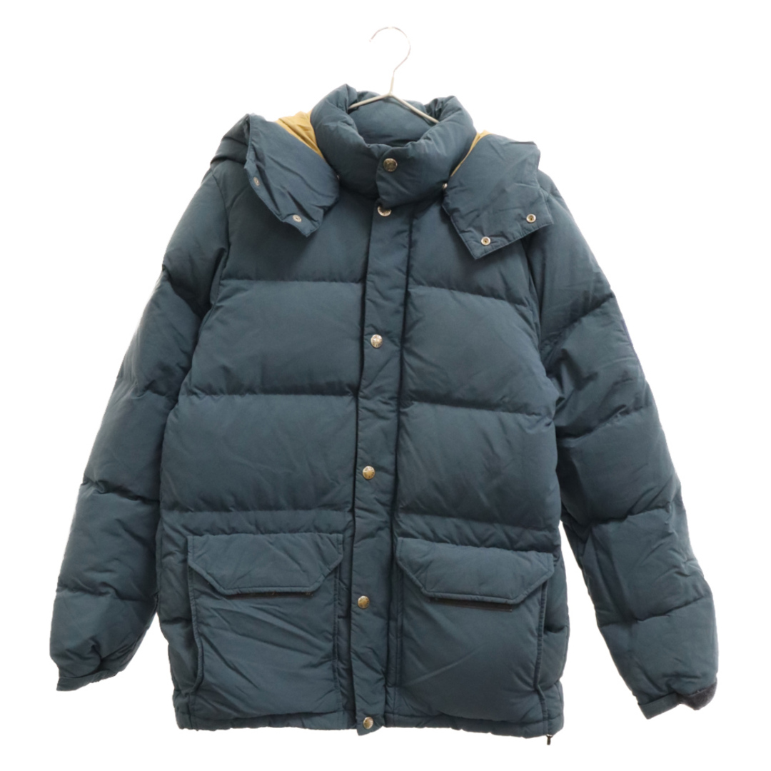 THE NORTH FACE ザノースフェイス CAMP SIERRA SHORT キャンプシェラ ショートナイロンダウンジャケット ネイビー/イエロー ND91847710センチ身幅