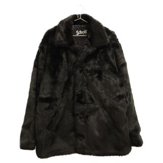 ショット(schott)のSCHOTT ショット BOA SINGLE PEA COAT ボア シングル ピーコートジャケット ブラック 8077332(フライトジャケット)