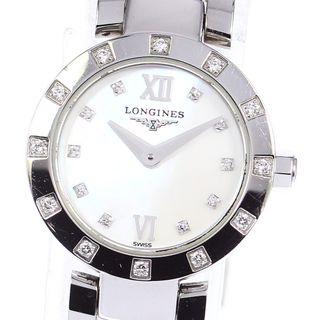 ロンジン(LONGINES)のロンジン LONGINES L5.174.0 ドルチェビータ ダイヤベゼル 10P クォーツ レディース _785768(腕時計)