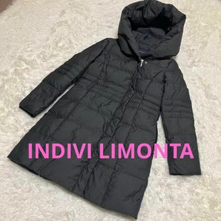 インディヴィ(INDIVI)のINDIVI LIMONTA ダウンジャケット ダウンコート 36サイズ グレー(ダウンコート)