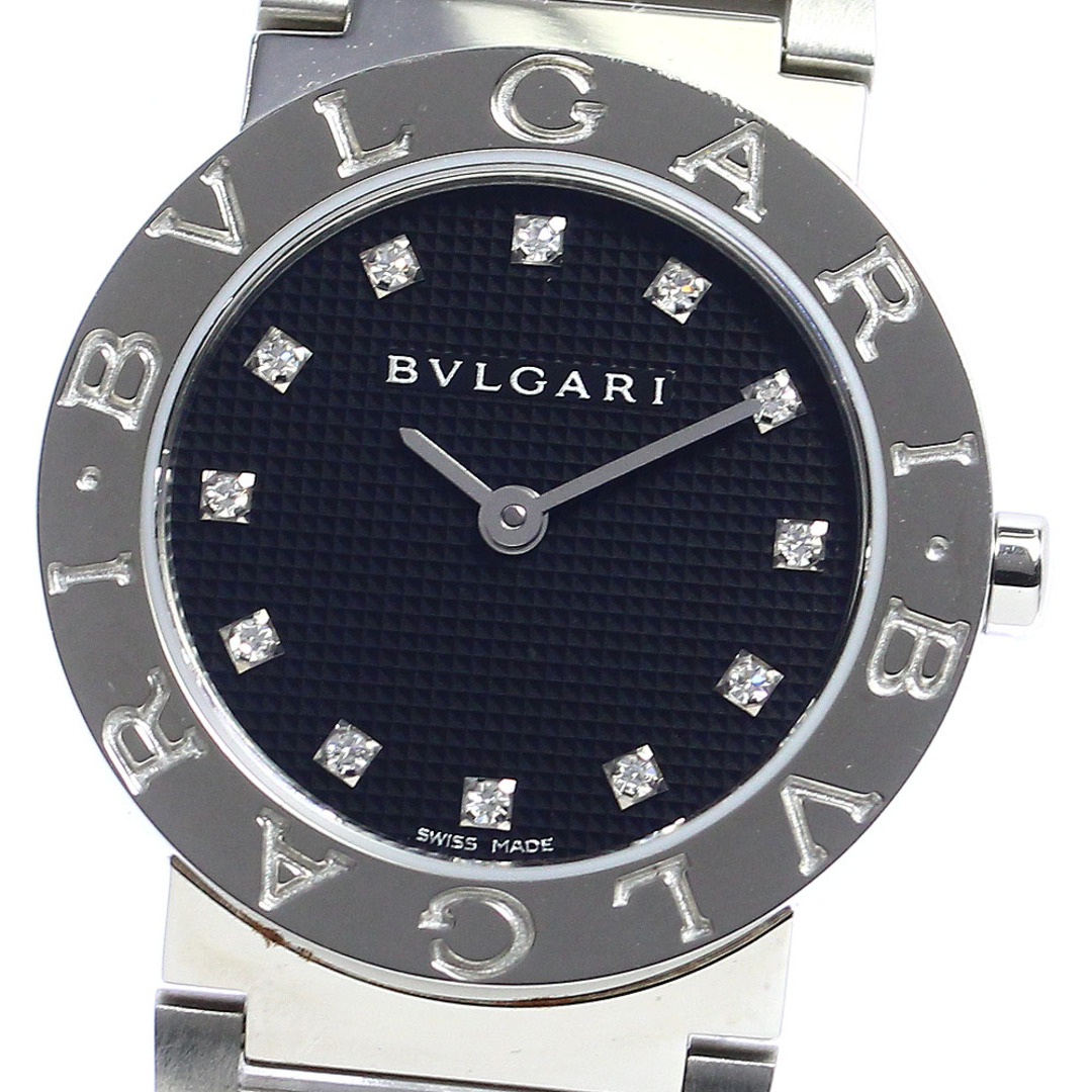 BVLGARI(ブルガリ)のブルガリ BVLGARI BB26SS ブルガリブルガリ 新型 12Pダイヤ クォーツ レディース 良品 _785773 レディースのファッション小物(腕時計)の商品写真