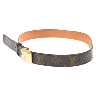 ルイヴィトン(LOUIS VUITTON)のLOUIS VUITTON ルイヴィトン サンチュール カボション ベルト モノグラム レザー 80/32 M9872 CT3171 ブラウン(ベルト)