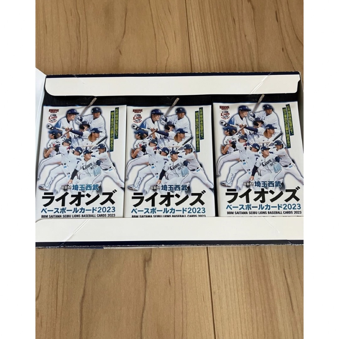 BBM2023埼玉西武ライオンズ未開封15パック エンタメ/ホビーのトレーディングカード(Box/デッキ/パック)の商品写真
