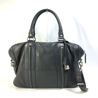 グッチ(Gucci)のグッチ GUCCI 2WAY 231850 ショルダーバッグ 斜め掛け トートバッグ ビジネスバッグ レザー ブラック(ビジネスバッグ)