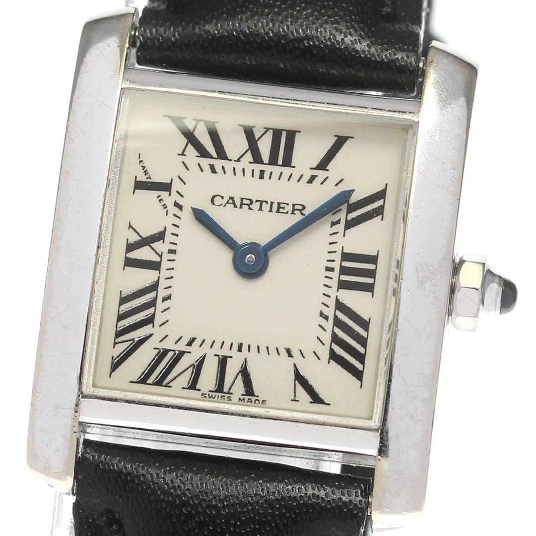 Cartier(カルティエ)のカルティエ CARTIER W5001256 タンクフランセーズSM K18WG クォーツ レディース 保証書付き_775995 レディースのファッション小物(腕時計)の商品写真