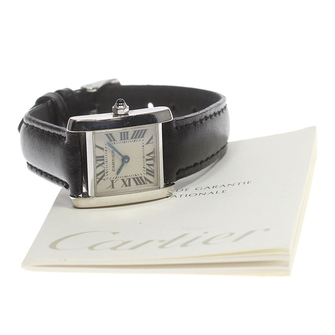 Cartier(カルティエ)のカルティエ CARTIER W5001256 タンクフランセーズSM K18WG クォーツ レディース 保証書付き_775995 レディースのファッション小物(腕時計)の商品写真