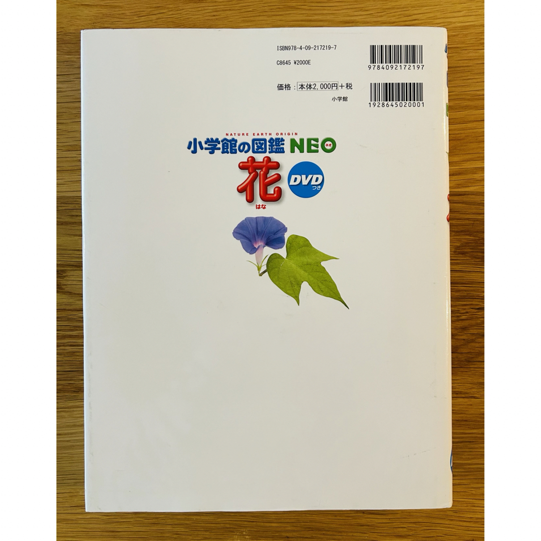 小学館(ショウガクカン)のじゃ様専用⭐︎小学館の図鑑 NEO 花 （DVD付） エンタメ/ホビーの本(絵本/児童書)の商品写真