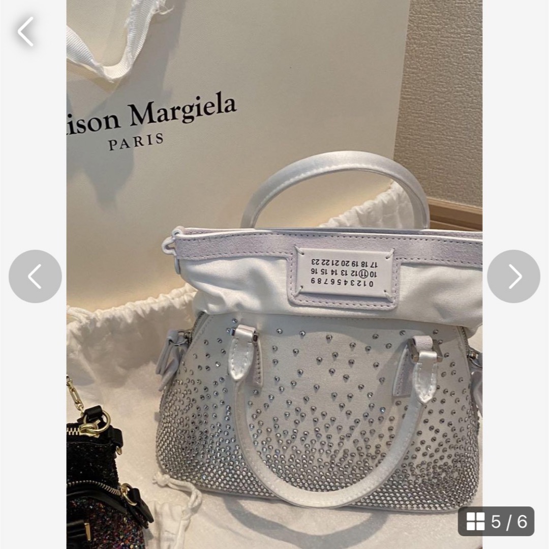 Maison Martin Margiela(マルタンマルジェラ)のmaison margela 5AC マイクロ　ラインストーン　バッグ レディースのバッグ(ハンドバッグ)の商品写真