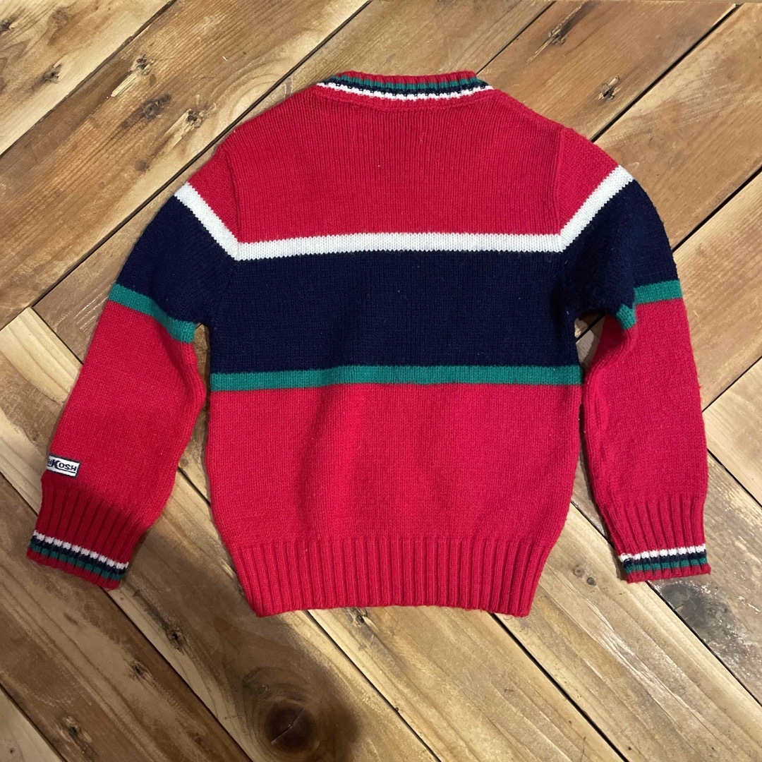 OshKosh(オシュコシュ)のvintage Oshkosh  knit sweater キッズ/ベビー/マタニティのキッズ服男の子用(90cm~)(ニット)の商品写真