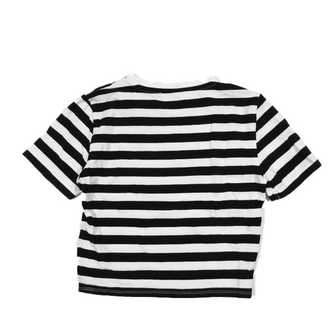 ZARA ザラ クロップド ストレッチ Tシャツ ホワイト S - Tシャツ