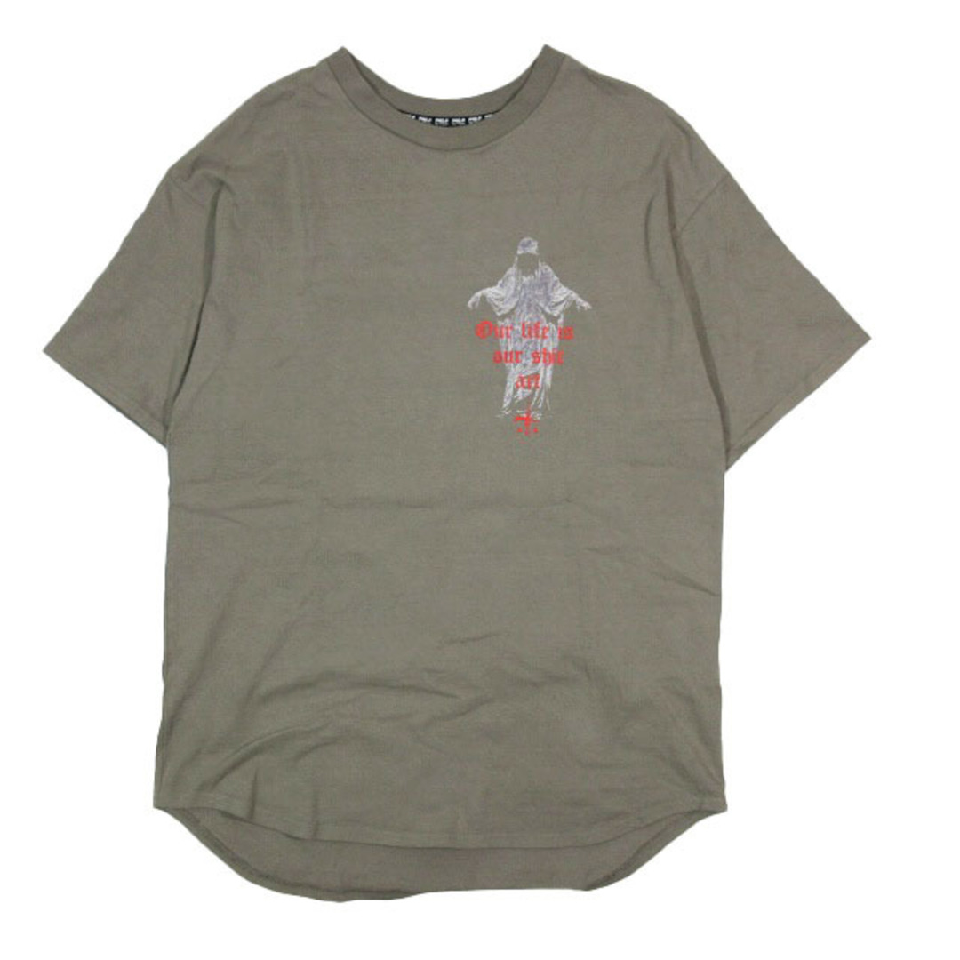 CTLS Our Life Tee ロゴ プリント Tシャツ カットソー ロング82cm袖丈