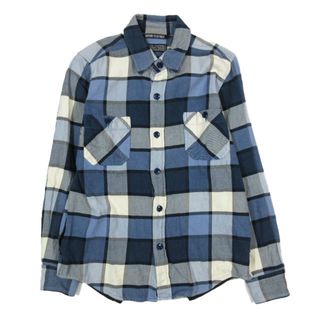 ショット(schott)のショット SCHOTT オープンカラー チェックシャツ ネルシャツ 長袖 S(シャツ)