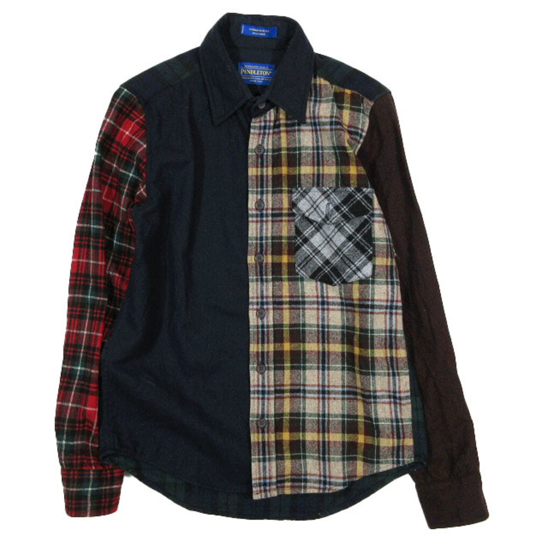 PENDLETON(ペンドルトン)のペンドルトン PENDLETON 切替 チェック柄 シャツ ネルシャツ S メンズのトップス(シャツ)の商品写真