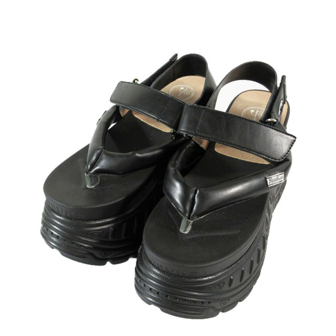 YOSUKE(ヨースケ)のヨースケ YOSUKE 厚底サンダル スポーツサンダル マジックテープ  レディースの靴/シューズ(サンダル)の商品写真