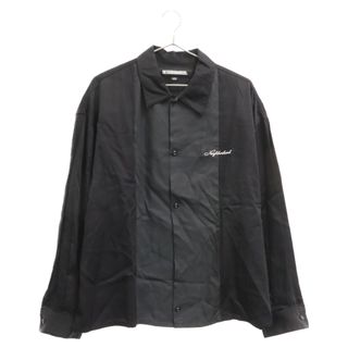 ネイバーフッド(NEIGHBORHOOD)のNEIGHBORHOOD ネイバーフッド 23SS BICOLOR RAYON SHIRT 長袖シャツ ブラック 231AQNH-SHM01(シャツ)