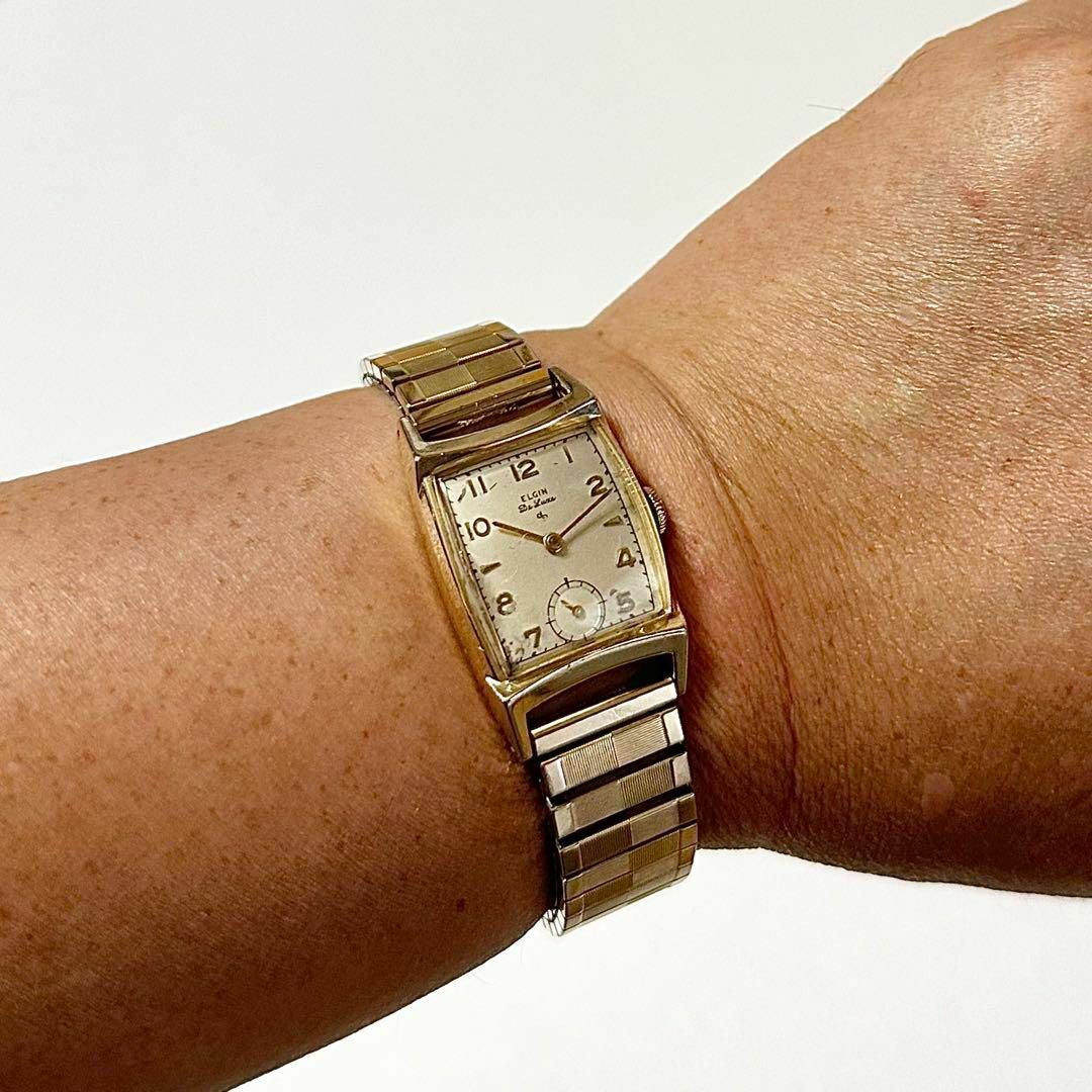 ELGIN - 希少!エルジンCal.672腕時計10KGF金張りメンズ手巻き ELGIN - 希少!エルジンCal.672腕時計10KGF金張りメンズ手巻き