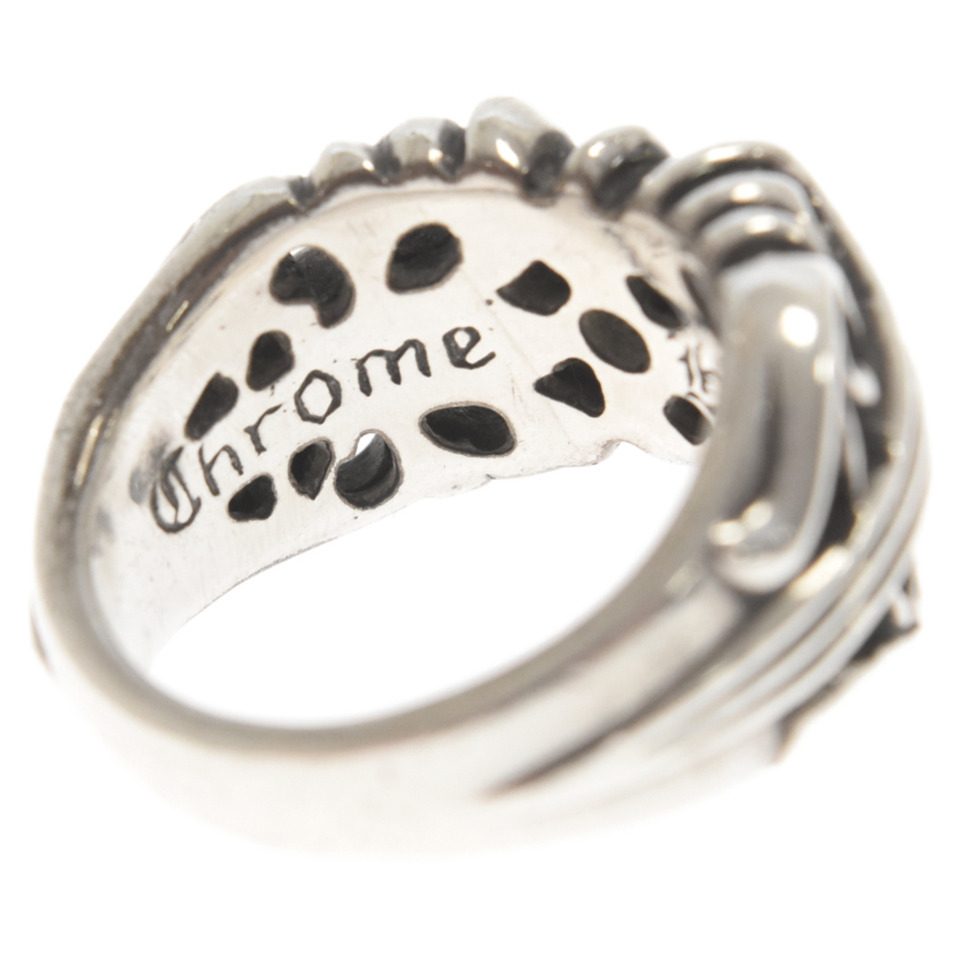 Chrome Hearts(クロムハーツ)のCHROME HEARTS クロムハーツ K&T 5PT DIA 5ポイントダイヤ/シルバーリング 21号 国内ギャランティ付き メンズのアクセサリー(リング(指輪))の商品写真