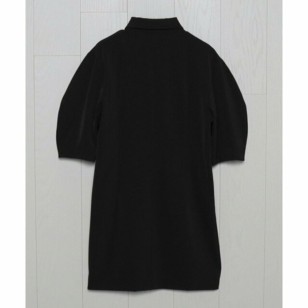 BEAUTY&YOUTH UNITED ARROWS(ビューティアンドユースユナイテッドアローズ)の【BLACK】<H>POLYESTER TWILL MINI DRESS/ワンピース レディースのワンピース(ロングワンピース/マキシワンピース)の商品写真