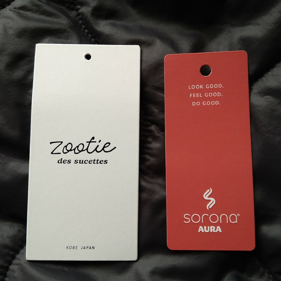 Zootie(ズーティー)の☆イーザッカマニアストアーズ　ノーカラー中綿ブルゾン レディースのジャケット/アウター(ノーカラージャケット)の商品写真