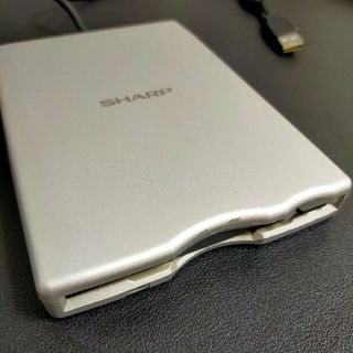 シャープ(SHARP)のSHARP USB接続FDドライブユニット(PC周辺機器)