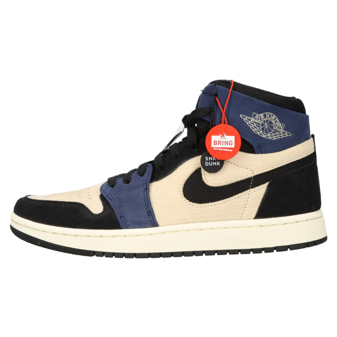 285センチワイズNIKE ナイキ WMNS AIR JORDAN 1 ZM AIR CMFT 2 ウィメンズ エアジョーダン1 ズーム コンフォート 2 ハイカットスニーカー パープル US9.5 DV1305-104