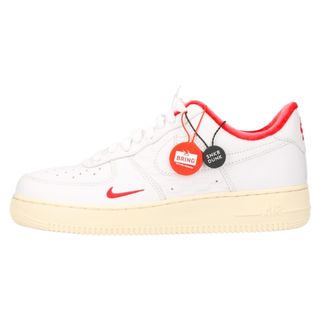 ナイキ(NIKE)のNIKE ナイキ ×KITH AIR FORCE 1 LOW WHITE RED エア フォース 1 ロー ホワイト レッド 東京 ローカットスニーカー ホワイト/レッド US8 CZ7926-100(スニーカー)