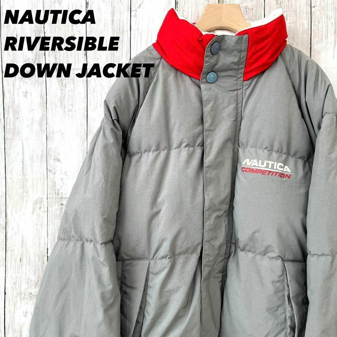 NAUTICA - アメリカ古着NAUTICAノーティカ リバーシブルダウン