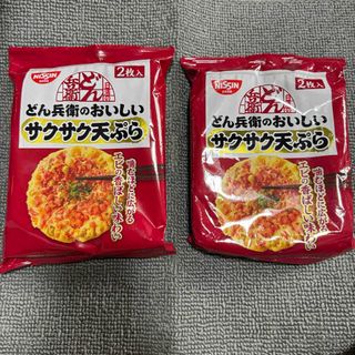 日清食品 - 日清食品 どん兵衛　サクサク天ぷら　2パック