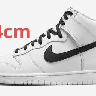 ナイキ(NIKE)のNIKE DUNK HIGH  "BLACK WHITE" 24cm(スニーカー)