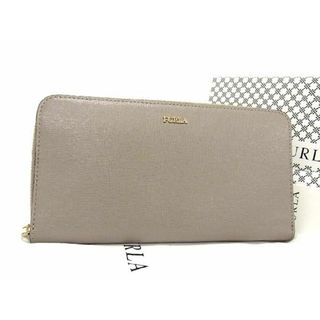 フルラ(Furla)の■新品■未使用■ FURLA フルラ バビロン レザー ラウンドファスナー 長財布 ウォレット 小銭入れ 札入れ グレージュ系 AV3597 (財布)