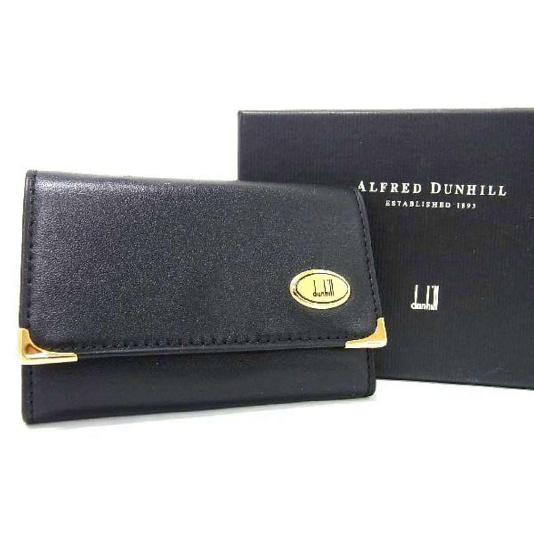 Dunhill(ダンヒル)の■極美品■ dunhill ダンヒル レザー 6連 キーケース 鍵入れ メンズ ブラック系 BF4340  メンズのメンズ その他(その他)の商品写真