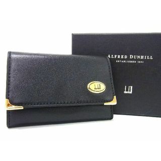 ダンヒル(Dunhill)の■極美品■ dunhill ダンヒル レザー 6連 キーケース 鍵入れ メンズ ブラック系 BF4340 (その他)