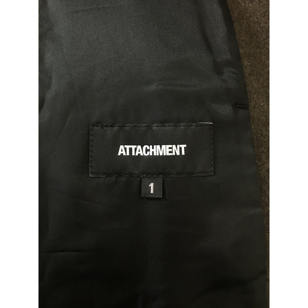 ATTACHIMENT(アタッチメント)のATTACHMENT アタッチメント ウールカシミヤ ロングコート【3316-004】 メンズのジャケット/アウター(ステンカラーコート)の商品写真