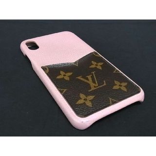 ルイヴィトン(LOUIS VUITTON)のLOUIS VUITTON ルイヴィトン M68895 モノグラム バンパー  iPhoneXs Max対応 アイフォンケース スマホケース ピンク系×ブラウン系 AS4721(その他)