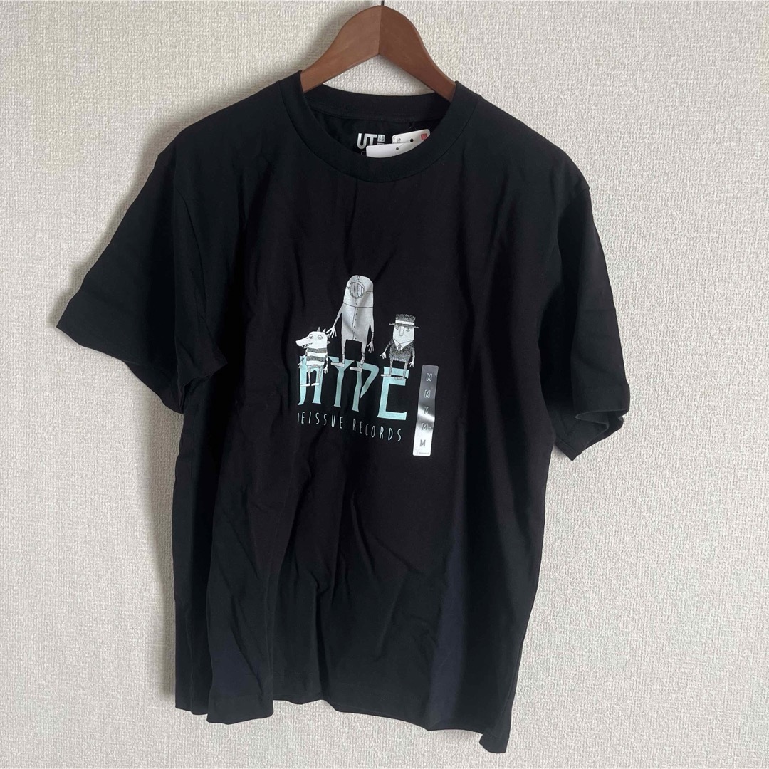 UNIQLO - 米津玄師 ユニクロ コラボUT Tシャツ ブラック HYPE M UNIQLO - 米津玄師 ユニクロ コラボUT Tシャツ ブラック HYPE M
