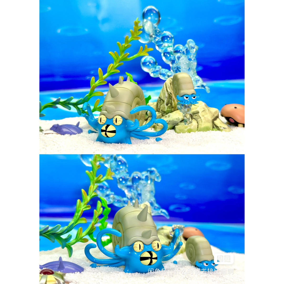 ポケモンスケールワールド サイズ 1/20オムナイト オムスター ポケモンスケールワールド サイズ 1/20オムナイト オムスター