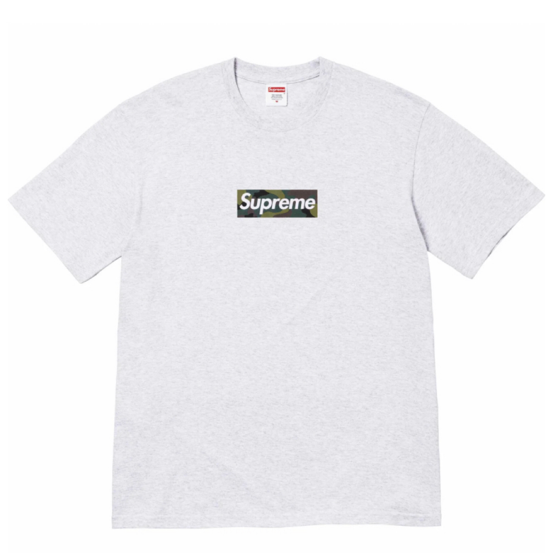 Supreme(シュプリーム)のsupreme Box Logo Tee アッシュグレイ メンズのトップス(Tシャツ/カットソー(半袖/袖なし))の商品写真