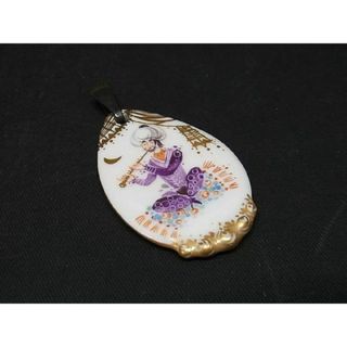 マイセン(MEISSEN)の■希少■極美品■Meissen マイセン アラビアンナイト ネックレストップ ペンダントトップ アクセサリー ホワイト系×マルチカラー AV1816 (その他)