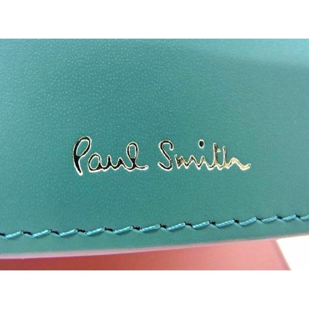 Paul Smith(ポールスミス)の■新品■未使用■ Paul Smith ポールスミス レザー 三つ折り 財布 ウォレット レディース グリーン系 AU5132  メンズのファッション小物(折り財布)の商品写真