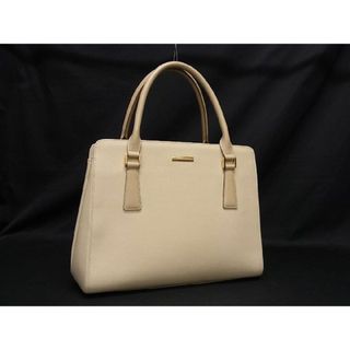 バーバリー(BURBERRY)の■極美品■ BURBERRY バーバリー レザー ハンドバッグ トートバッグ レディース ライトベージュ系 AV3774 (トートバッグ)