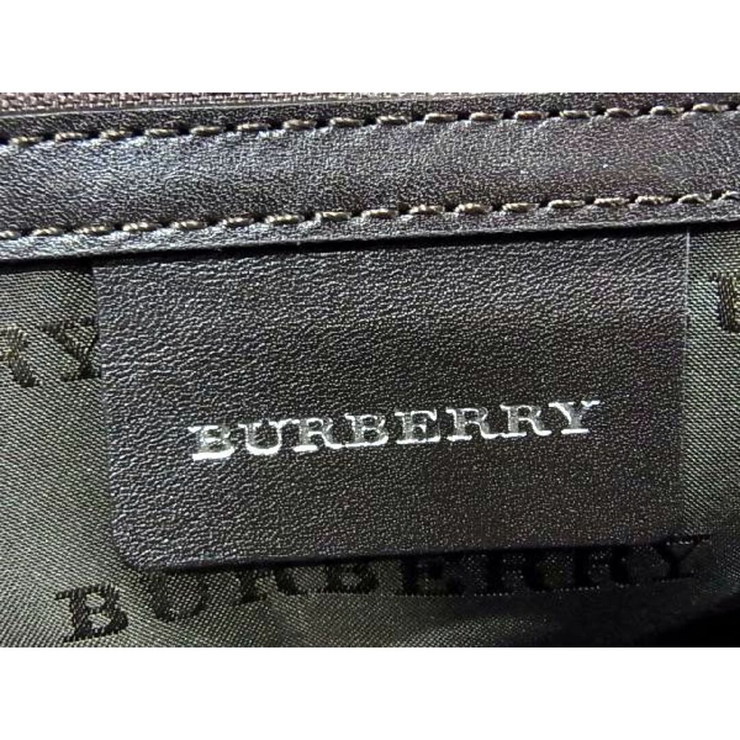 BURBERRY(バーバリー)の■新品同様■ BURBERRY バーバリー ノバチェック キャンバス×レザー トートバッグ ハンドバッグ ベージュ系×ブラウン系 AV3779  メンズのバッグ(トートバッグ)の商品写真