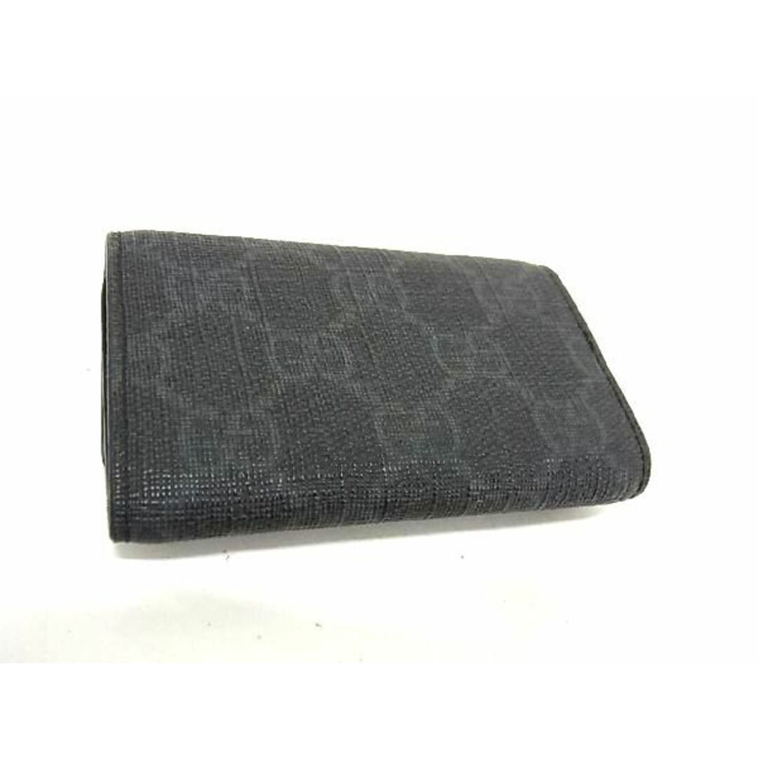 Gucci(グッチ)の■新品同様■ GUCCI グッチ 138093 GG柄 PVC 6連 キーケース 鍵入れ レディース メンズ ダークグレー系 AT0599  メンズのファッション小物(その他)の商品写真