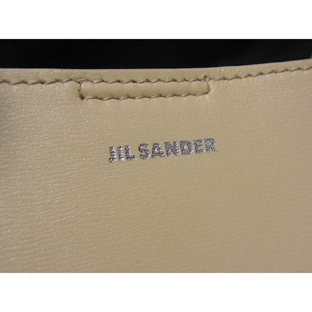 Jil Sander(ジルサンダー)の■新品同様■ JIL SANDER ジルサンダー タングルスモール レザー クロスボディ ショルダーバッグ ポシェット ベージュ系 AV1123  メンズのファッション小物(その他)の商品写真