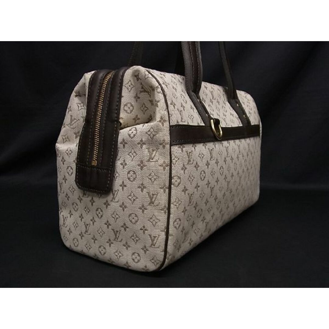 ■極美品■ LOUIS VUITTON ルイヴィトン M92310 モノグラムミニ ジョセフィーヌGM ハンドバッグ トート レディース ベージュ系  AT3530