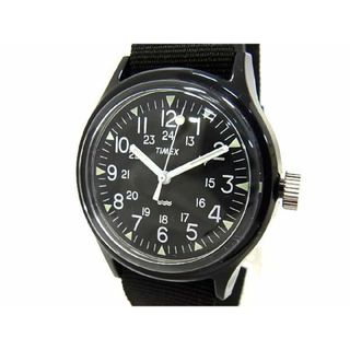 タイメックス(TIMEX)の■稼働品■新品■未使用■ TIMEX タイメックス TW 2R13800 クォーツ 生活防水 腕時計 ウォッチ メンズ レディースブラック系 CB0889(腕時計(アナログ))