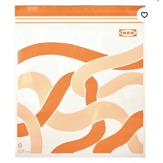 イケア(IKEA)のIKEA ジッパーバッグ3種×各5枚set♡(収納/キッチン雑貨)