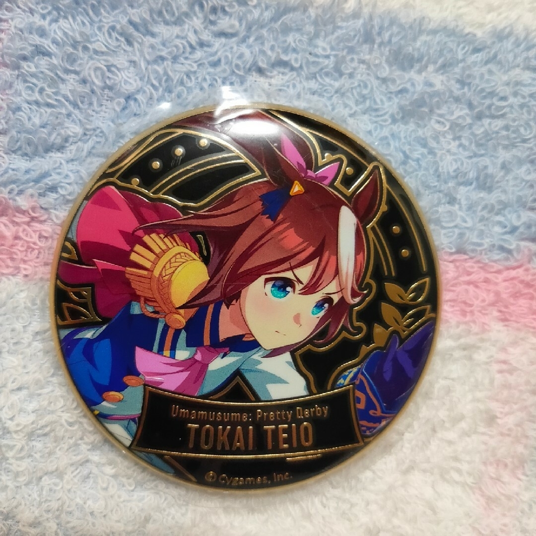 うま娘 缶バッジ トーカイテイオー アルティメタル缶バッジの うま娘 缶バッジ トーカイテイオー アルティメタル缶バッジの