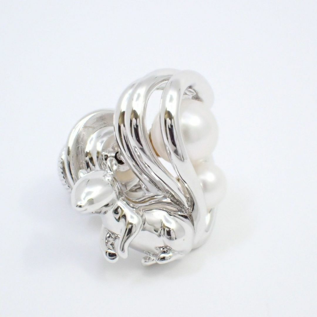 MIKIMOTO - 【美品】MIKIMOTO ミキモト リス ピンブローチ MIKIMOTO - 【美品】MIKIMOTO ミキモト リス ピンブローチ