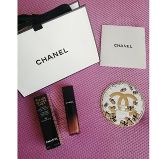 シャネル(CHANEL)のシャネル　ホリデー限定　アリュールラック　ゴールデンベージュ　CHANEL(口紅)