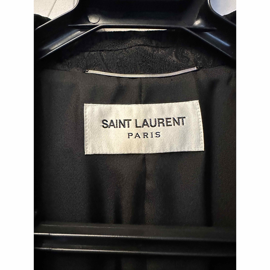 Saint Laurent(サンローラン)の美品✨ メンズYSL ダブルブレストコート カシミア メンズのジャケット/アウター(チェスターコート)の商品写真